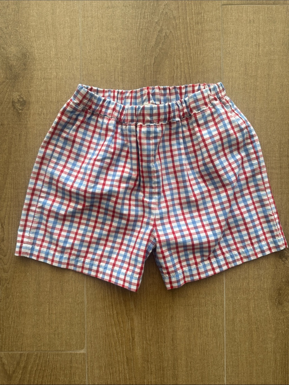 TBBC gingham Sheffield shorts size 6